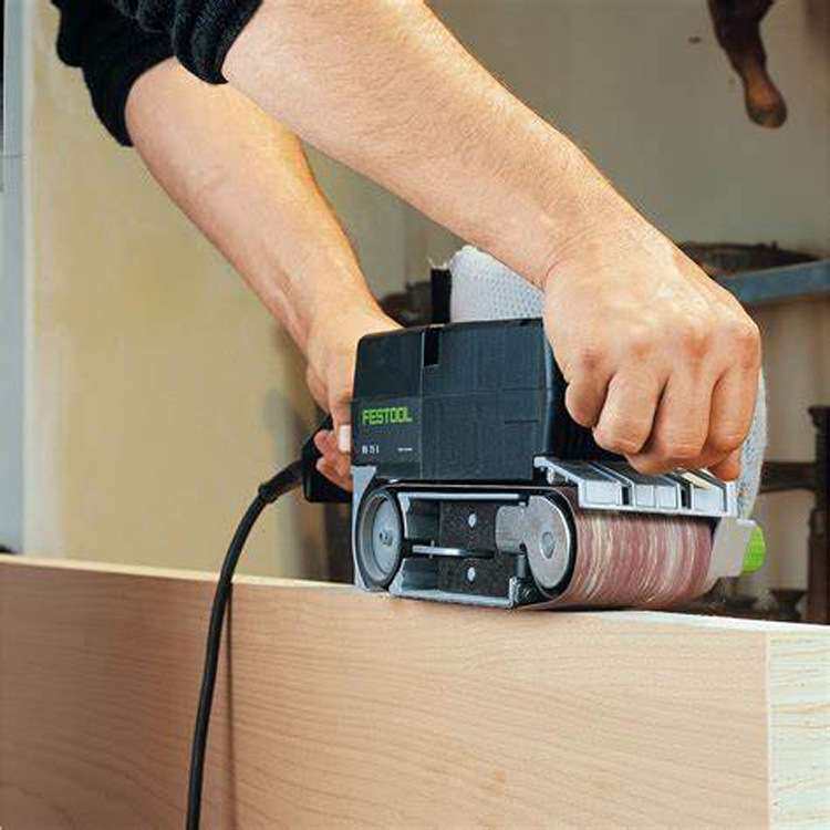 费斯托FESTOOL砂带机BS75手提砂光机坦克平面打磨机木工砂纸机