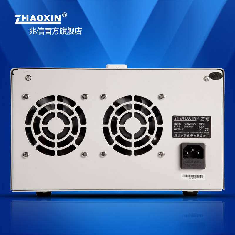双路直流稳压电源30v2a固定5v3a实验室电源带毫安PS-302/3002D-II