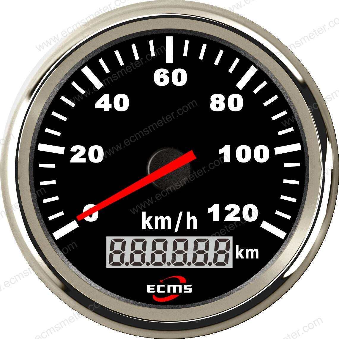 ECC改装车汽车电车房车卡车脉冲信号速度里程表0-120KM/H