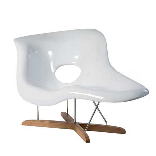 设计师飞鸟鸭头伊姆斯云朵贵妃躺椅子La Chaise Lounge Chair