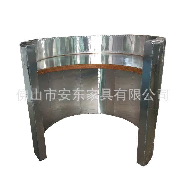 工业风格创意个性美式后现代复古LOFT航空铝皮办公电脑书桌子