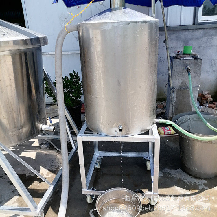 不锈钢白酒酿酒机多功能蒸酒机粮食蒸馏器送技术