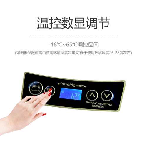 工厂直供28升车载冰箱迷你冰箱小型家用跨境制冷fridge货车12v24