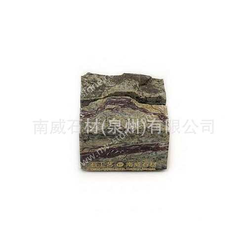 天然大理石名片座创意盒桌面前台卡片架子摆台卡架卡片夹