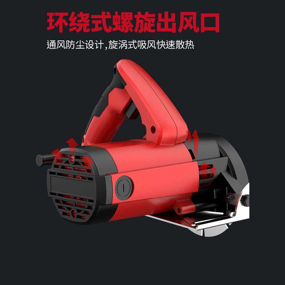 易博瓷砖切割机家用石材切割神器手提小型便携式台式开槽机云石机