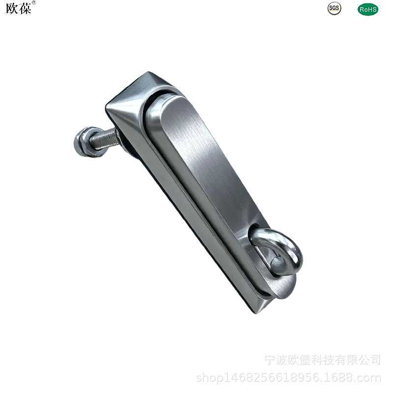 欧堡MS818-A电气开关柜门锁 304不锈钢电气柜锁 重型工业机柜门锁