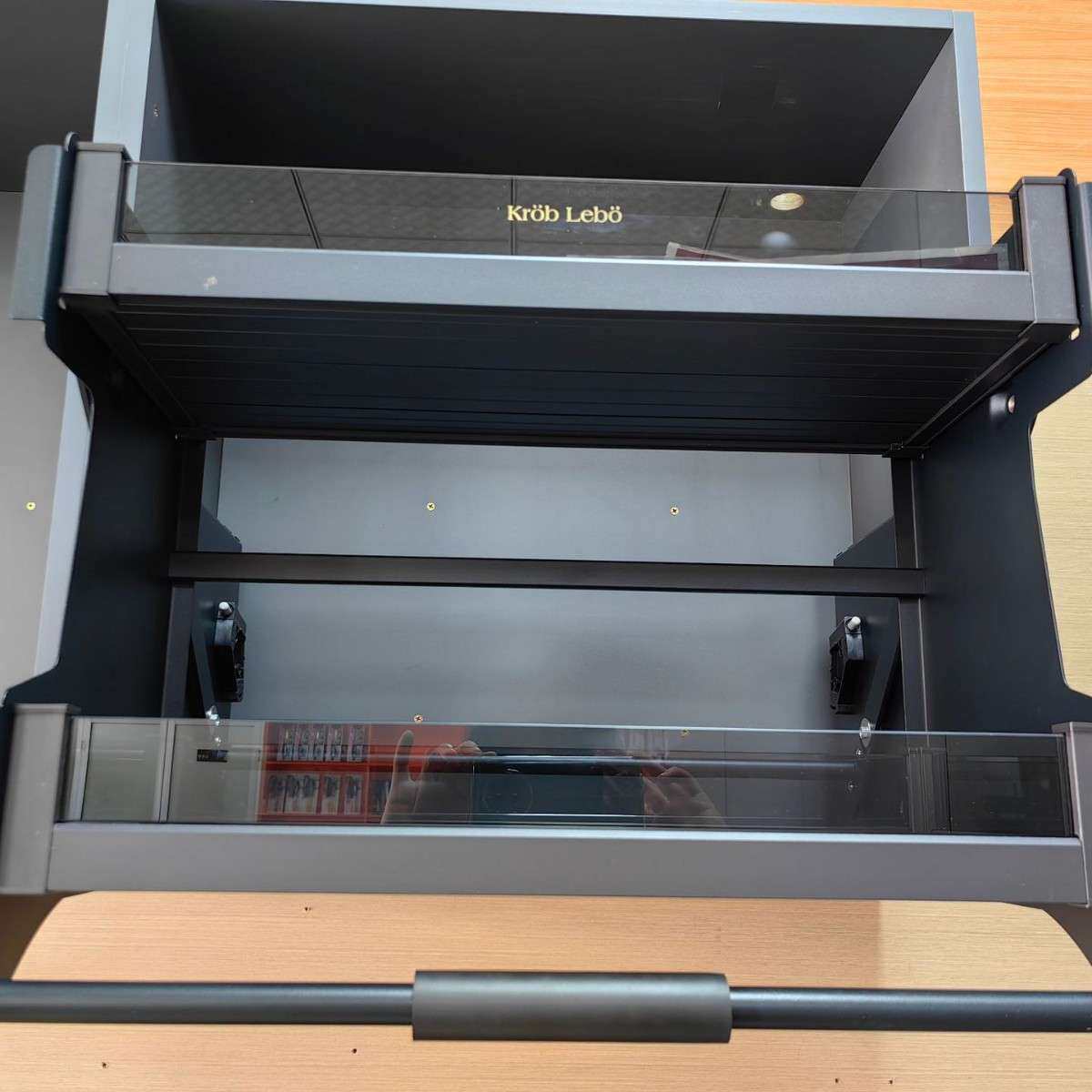 厨房吊柜全铝手动上下升降拉篮工厂直销hanging cabinet basket