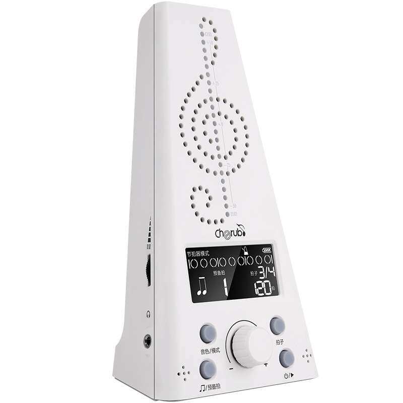 CHERUB小天使WMT230充电电子节拍器调音器钢琴吉他古筝提琴节奏器