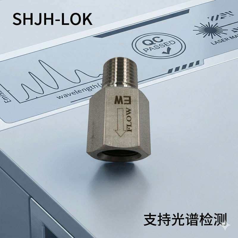兼容世伟洛克压力表保护缓冲管SS-4-SA-EW内外丝压力表保护器316L