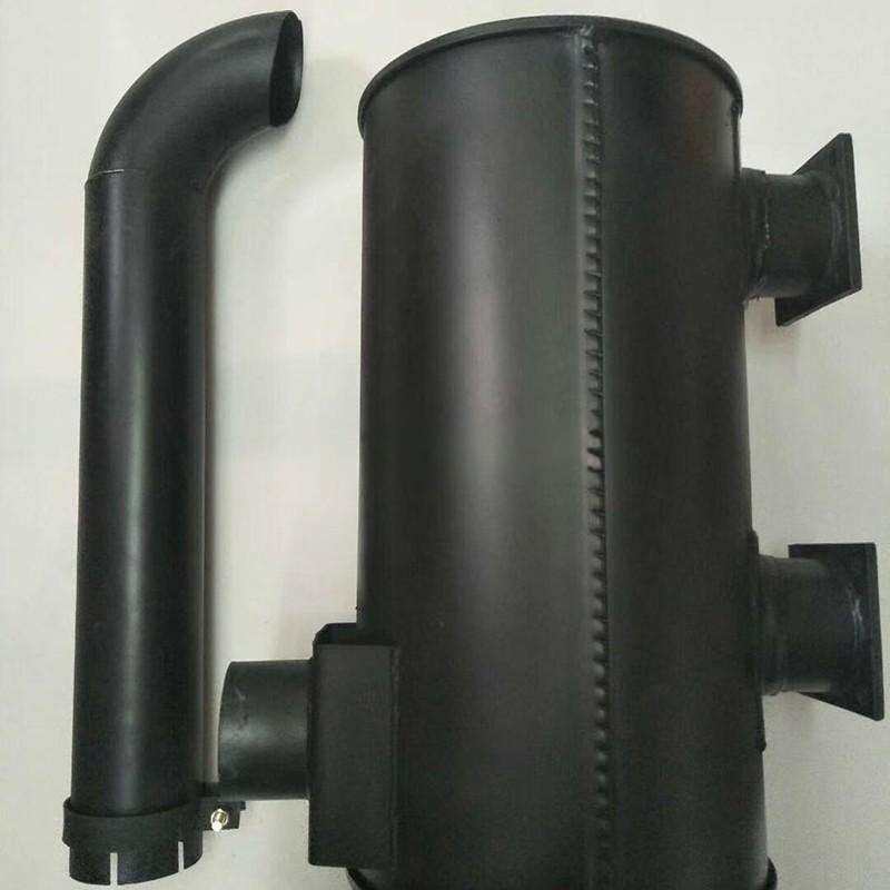 临工龙工柳工徐工常林 50铲车 潍柴上柴装载机尾管排气管消声器