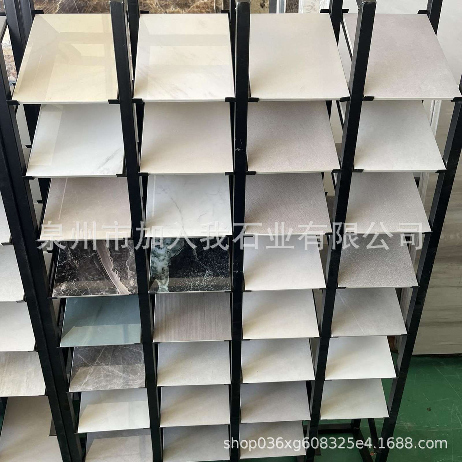 天然罗马米白洞石样品300*300 室内装修木纹大理石样板
