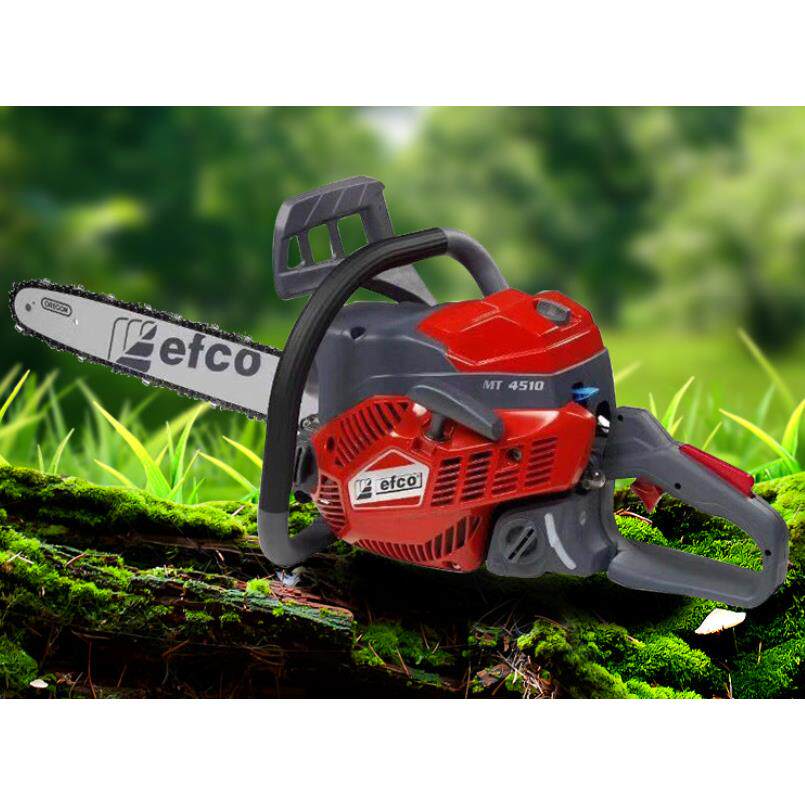 叶红efco MT4510 油锯 手持式修枝伐木锯 汽油链锯 园林锯 18寸