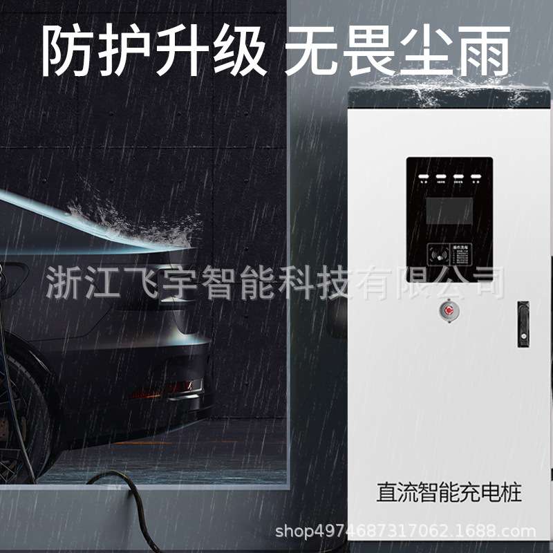 新能源汽车电车快充充电桩20/30/40/60/80/120kw9孔商用直流380V