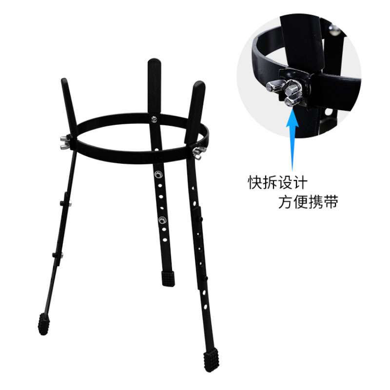 非洲鼓架10/11/12寸通用 手鼓支架站姿坐姿鼓架打击乐配件图片