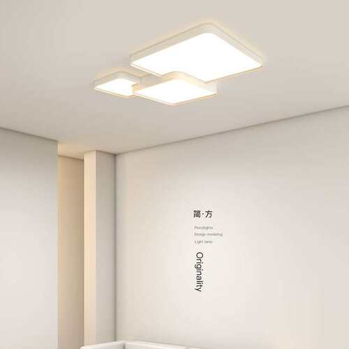 现代简约led客厅灯长方形吸顶灯大气家用创意卧室灯餐厅房间灯具