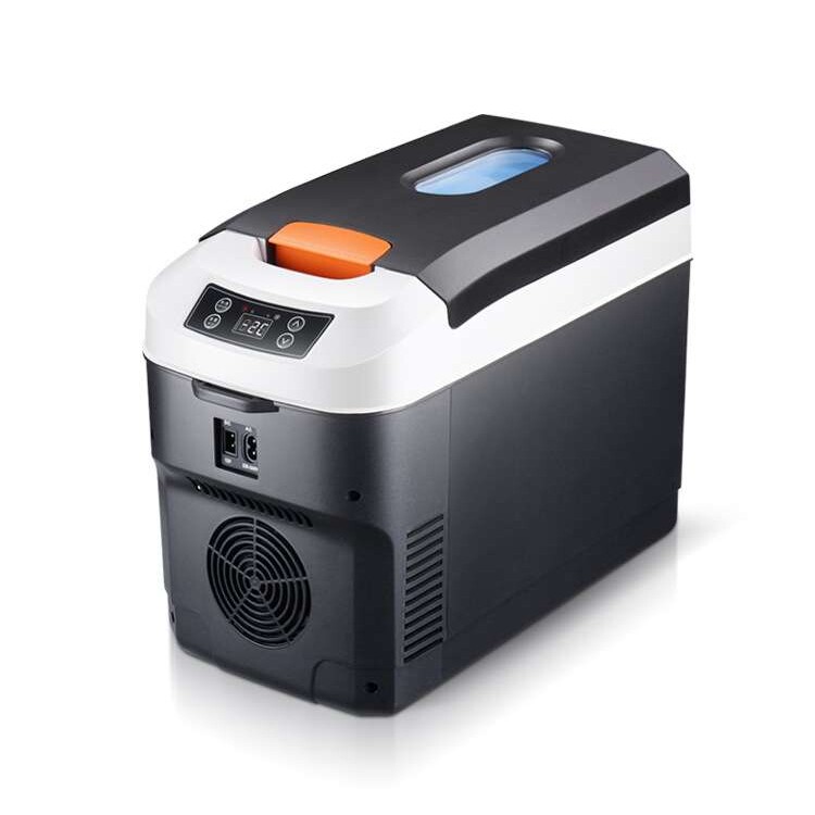 竟科10L车家两用12V24V货车专用车载冰箱家用迷你冷暖箱