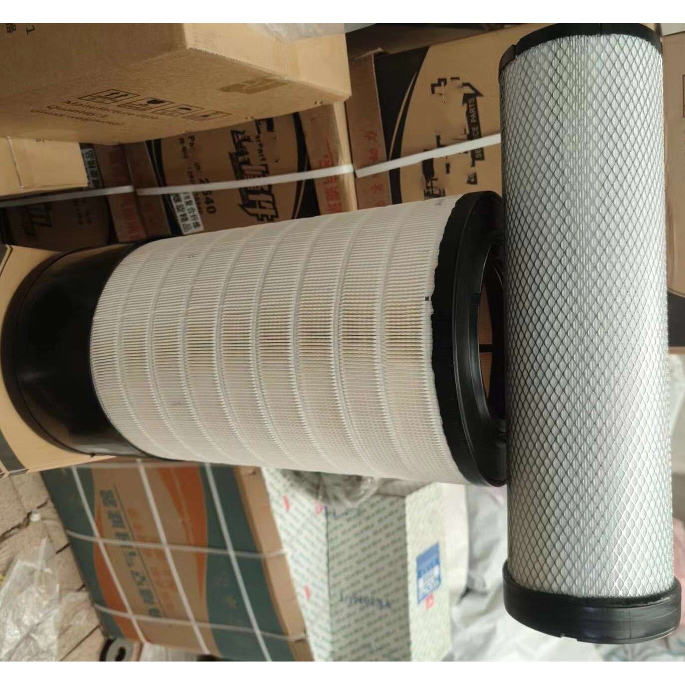 建筑工程机械柳工856H轮式装载机铲车空气滤清器滤芯配套配件