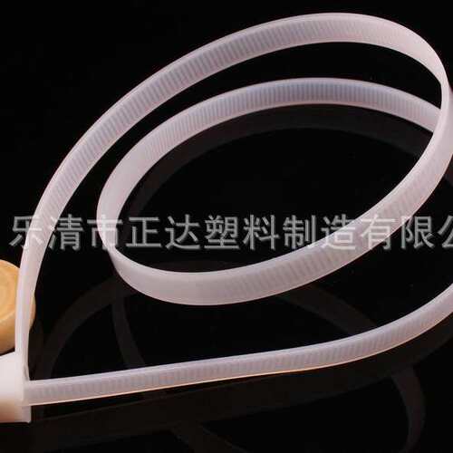 厂家直销正达塑料 塑料白色尼龙扎带10*720 加长白色尼龙扎带