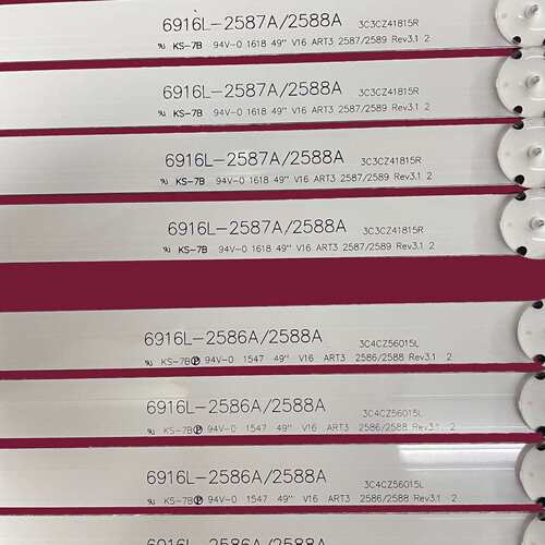 适用LG 49LH615V-ZE背光灯条6916L-2586 6916L-2588A 49''V16 ART
