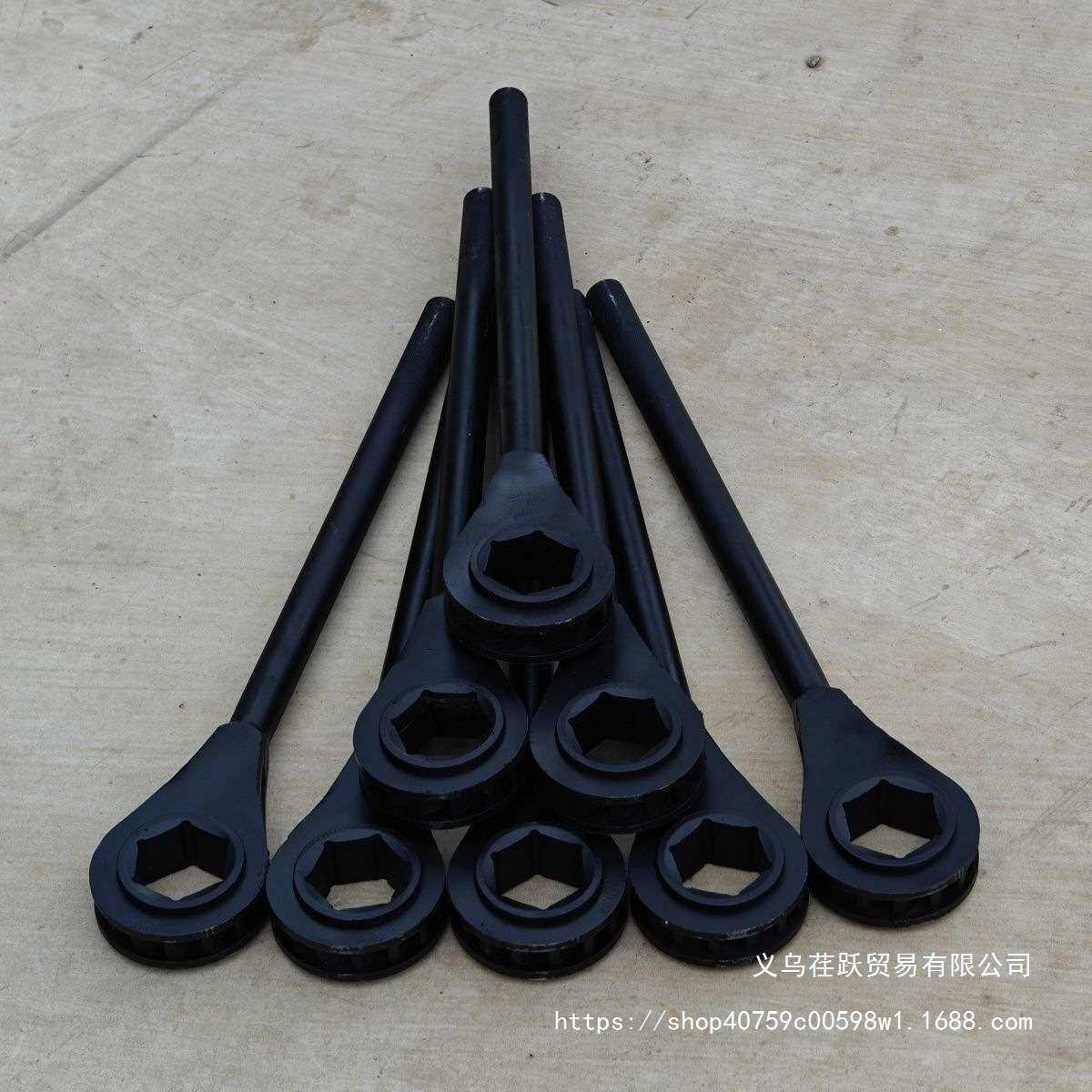 重型梅花尖尾快速四方棘轮扳手双向齿轮工具双头快板套筒板手自动