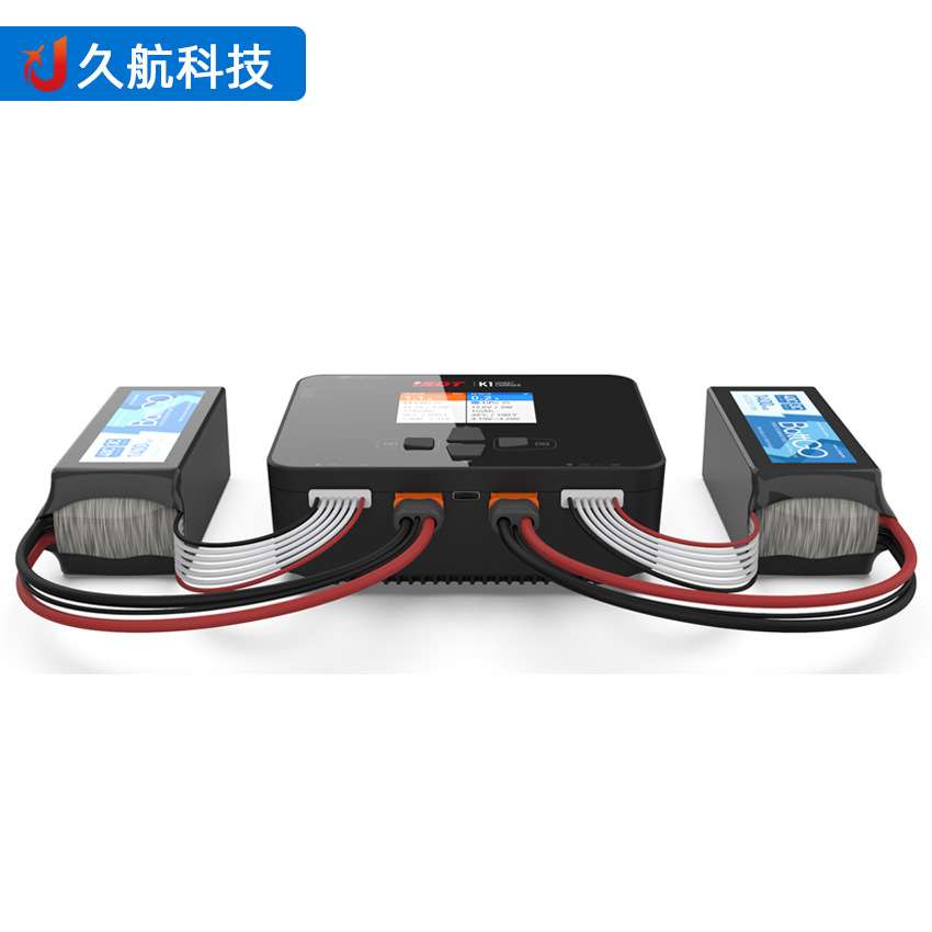 isdt艾斯特K1智能双路充电器交流输入AC/DC100w 250w*2双通道快充
