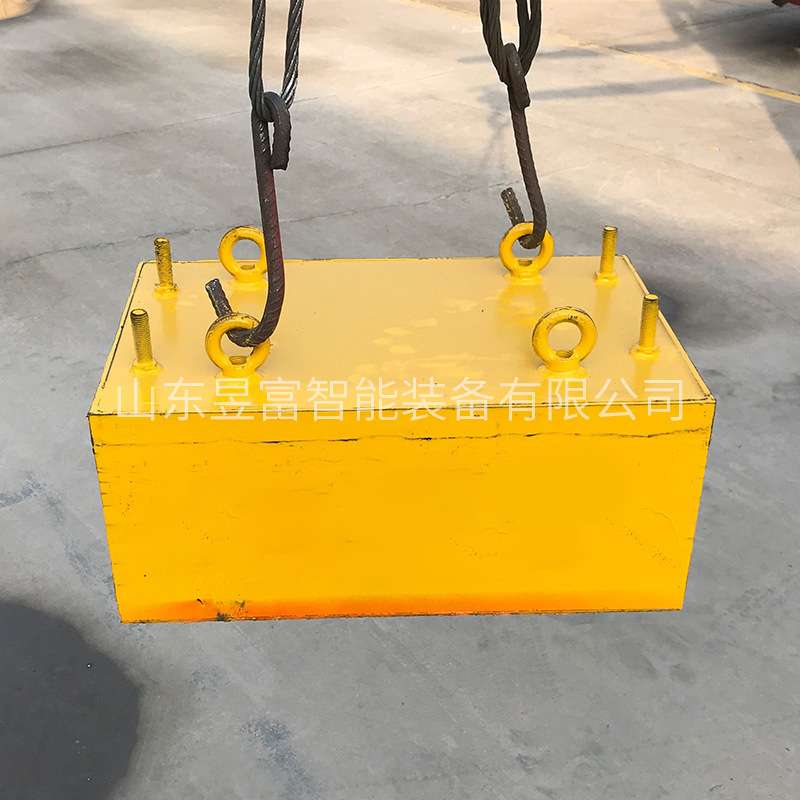 永磁除铁器悬挂式输送带强磁铁磁板干式强磁吸铁器强磁力
