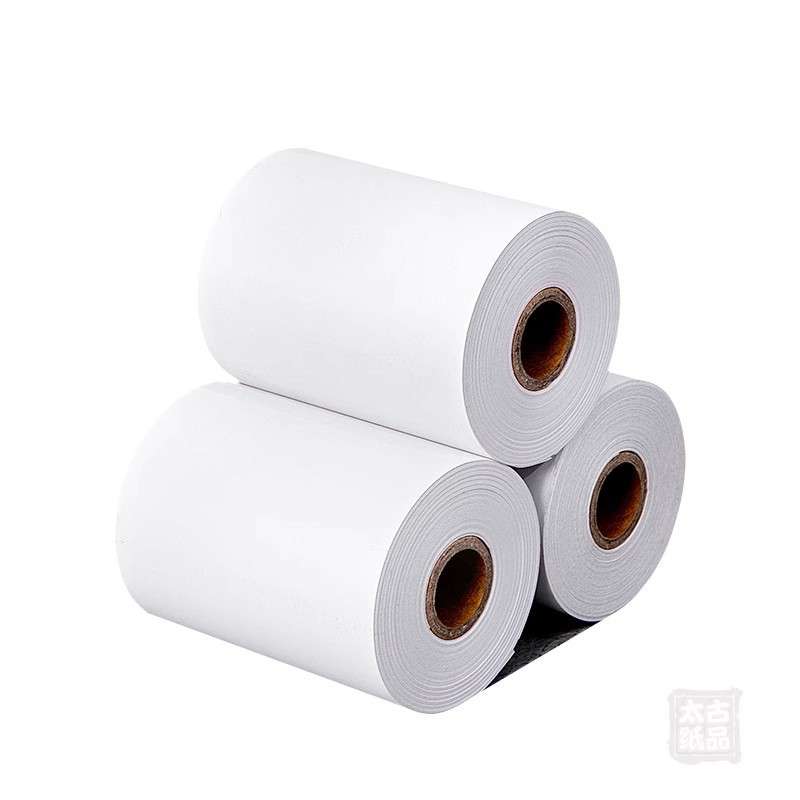 如歌80X70热敏收银纸80*70小票打印纸超 收款打印机用纸84卷(箱)图片