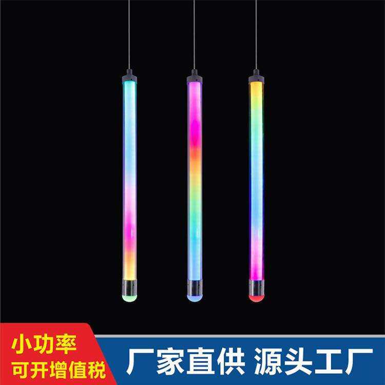 捷翔照明彩云管导光棒灯360度发光酒吧KTV专用3D管灯具