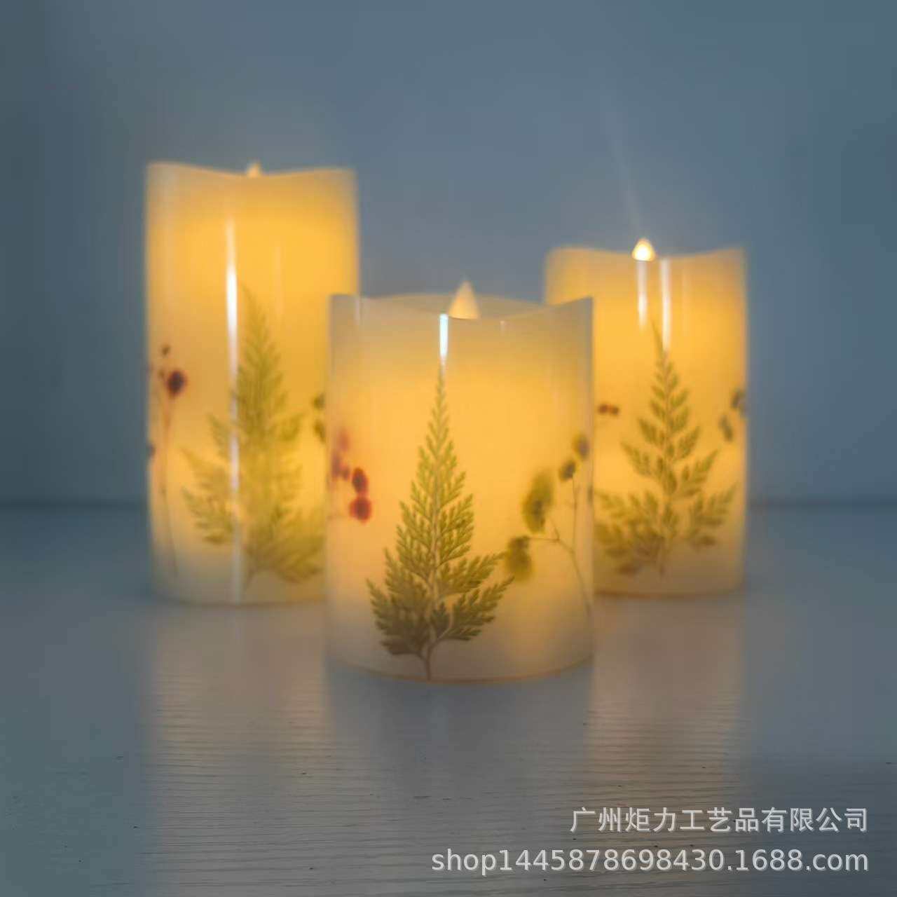 跨境爆款圣诞树遥控led电子蜡烛灯仿真石蜡假蜡烛灯婚庆浪漫装饰