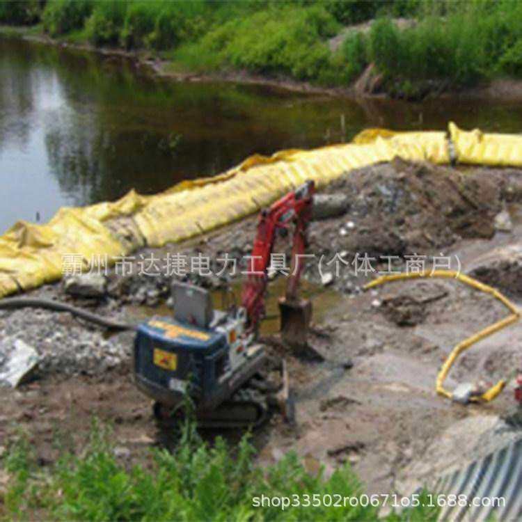 小范围防汛便携式拦水坝 可折叠快速阻水坝 多用途导流防洪墙