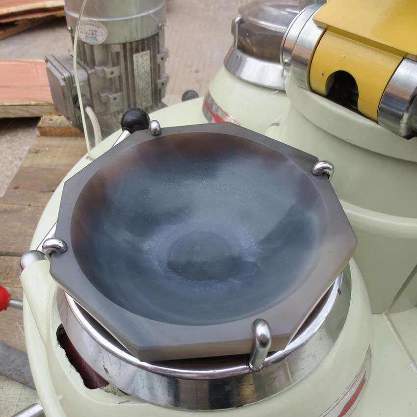 玛瑙宝石材质实验室 XPM120×3干法研磨机 三头研磨机 三头磨