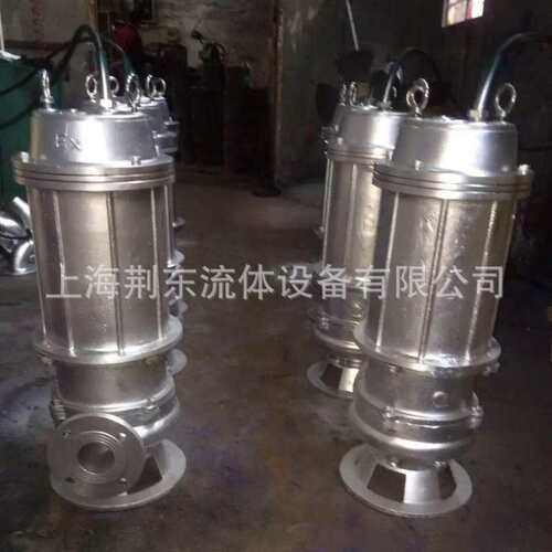 100口径排污泵JYWQ无堵塞潜水排污泵 耦合装置潜水泵100WQ60-10-4