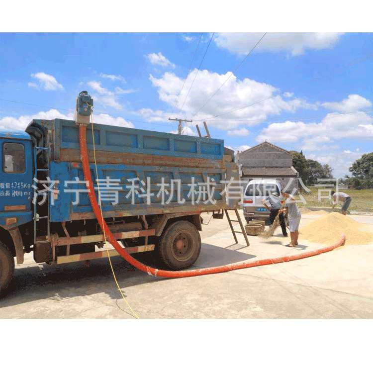 街道收粮车载吸粮机 家用手持式电动抽粮装袋一体机 堆粮收袋机