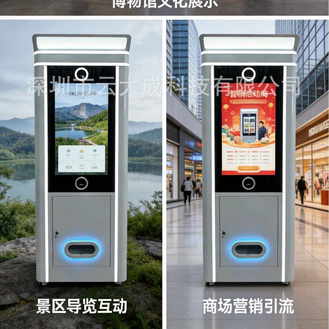 自助拍照机一体机 魔镜AI拍机 大头贴拍照机 商场景区拍照机