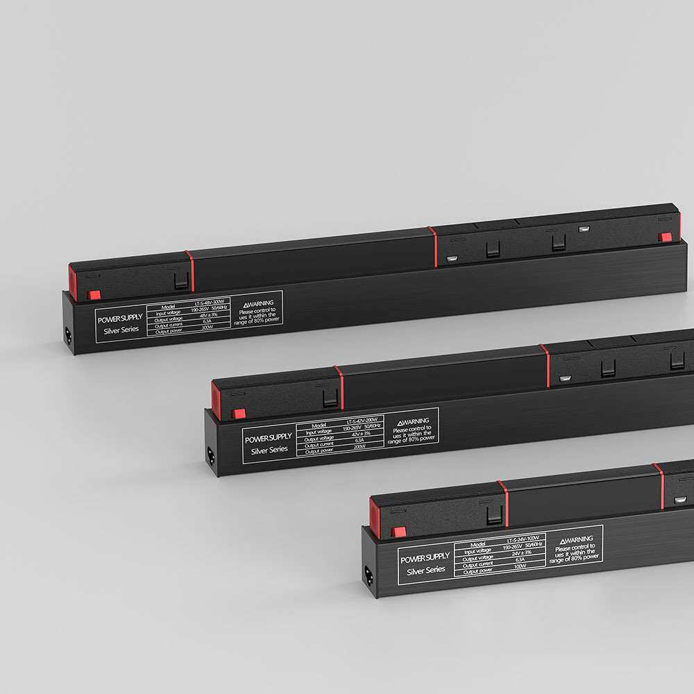 跨境宽压轨道电源110v/220v一体48V开关电源驱动无主灯照明变压器