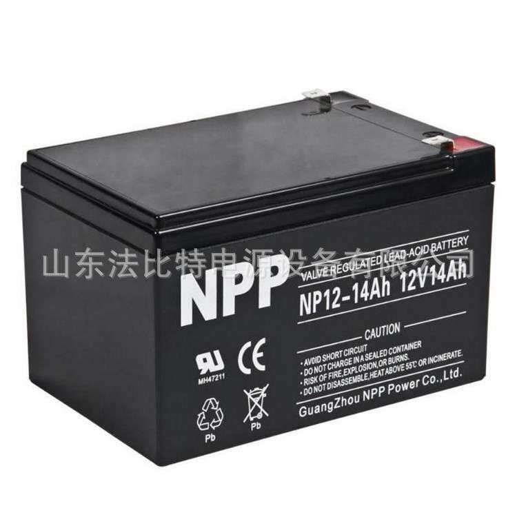 NPP免维护蓄电池NPG12-100光伏发电12V100AH太阳能储能 广州耐普