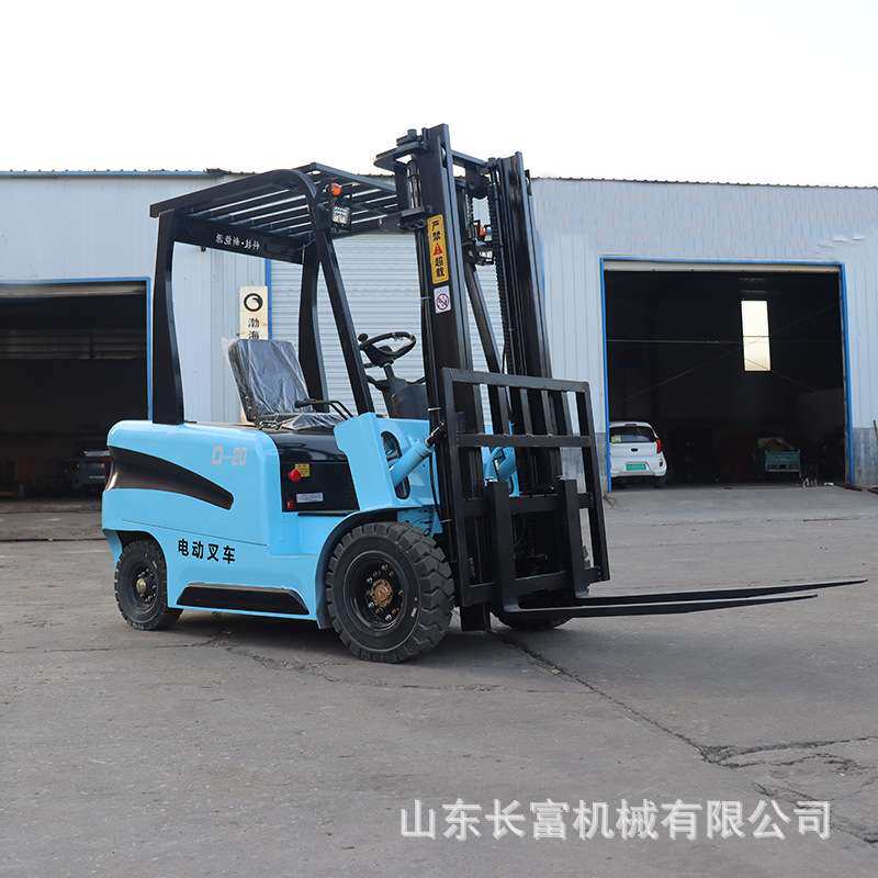 座驾式电动叉车 2吨电瓶堆高叉车1吨3吨全自动四轮升降 搬运车