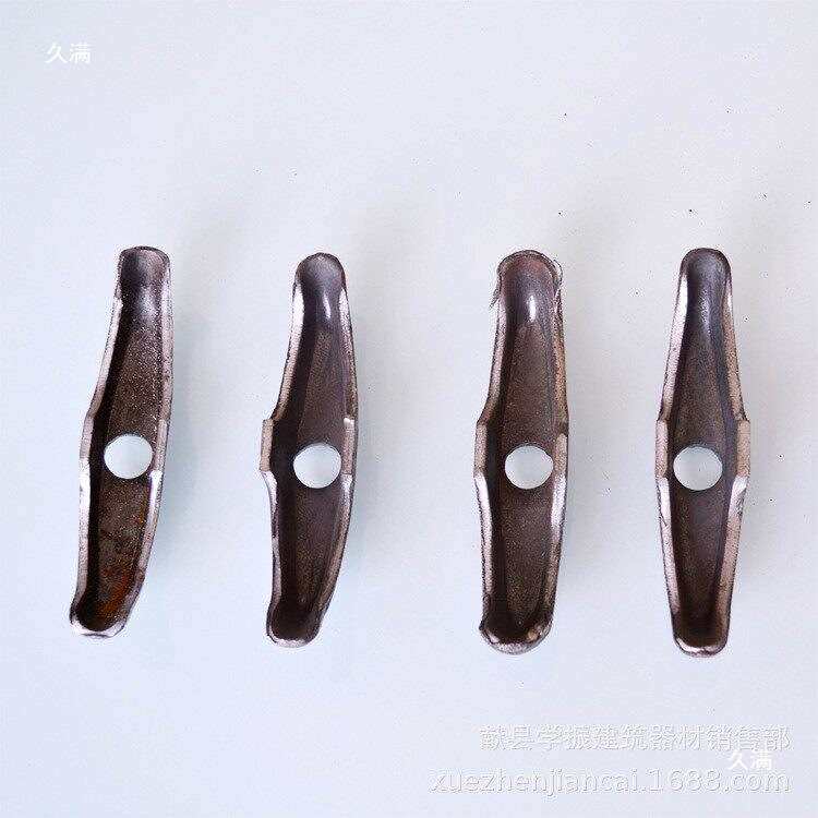 山型卡蝴蝶扣 止水螺栓配套卡扣 元宝卡拉紧器建筑工地螺母蝴蝶扣