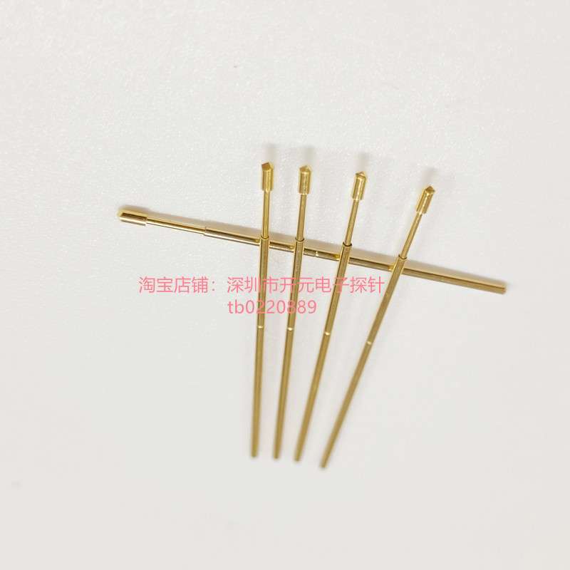 PAL50-T2测试探针顶针三角菱形头0.68mm弹簧针0.9T工装治具测试架