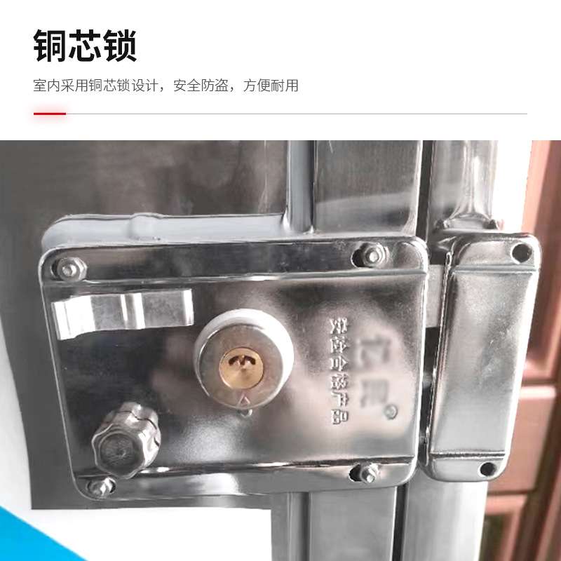 不锈钢简易门室内通风入户方管门防盗门出租房简易门学校宿舍铁门