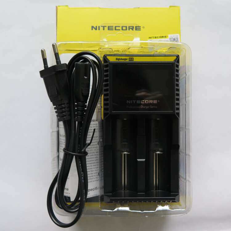 奈特科尔18650 18350电池NITECORE I2 D2 I4 D4充电器