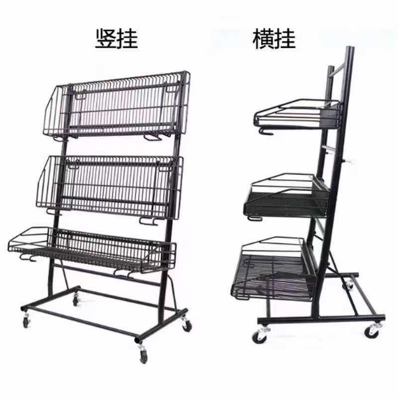促销关联车  水果促销车货架水果陈列移动关联促销车超市陈列道具