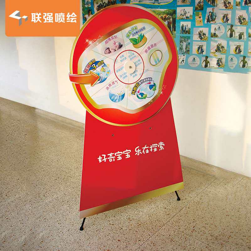 厂家供应雪弗板 创意设计商业促销活动道具 广告装饰展板