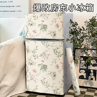 冰箱贴纸全贴防水防油自粘2026新款单开门改换色遮丑专用翻新贴膜