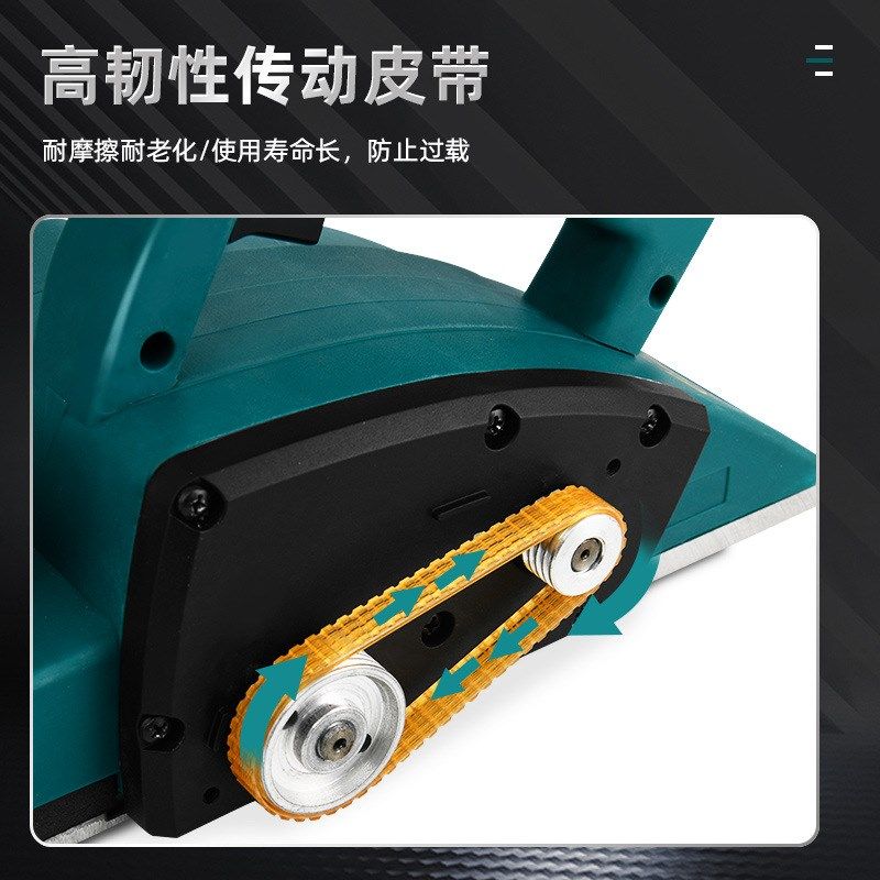 电动多功能刨木机菜板刨子手提电刨木工刨家用小型刨削刨机木工