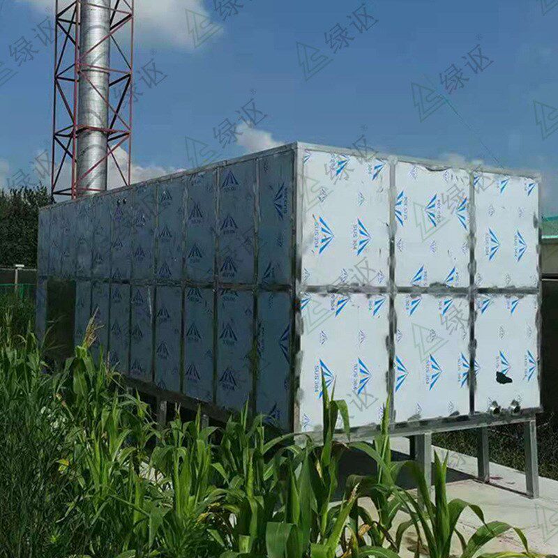 不锈钢生物过滤池定 制养殖场除臭装置pp净化塑料废气处理过滤池