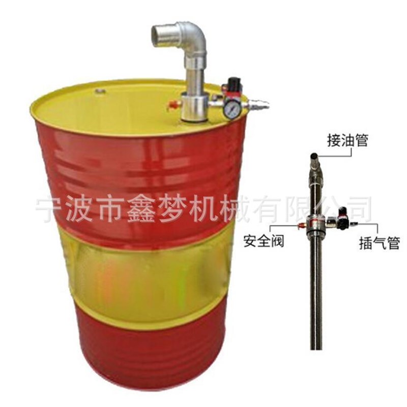 气动抽液泵耐酸碱吸排两用抽溶剂泵耐腐蚀化工泵防爆敞开式抽油泵