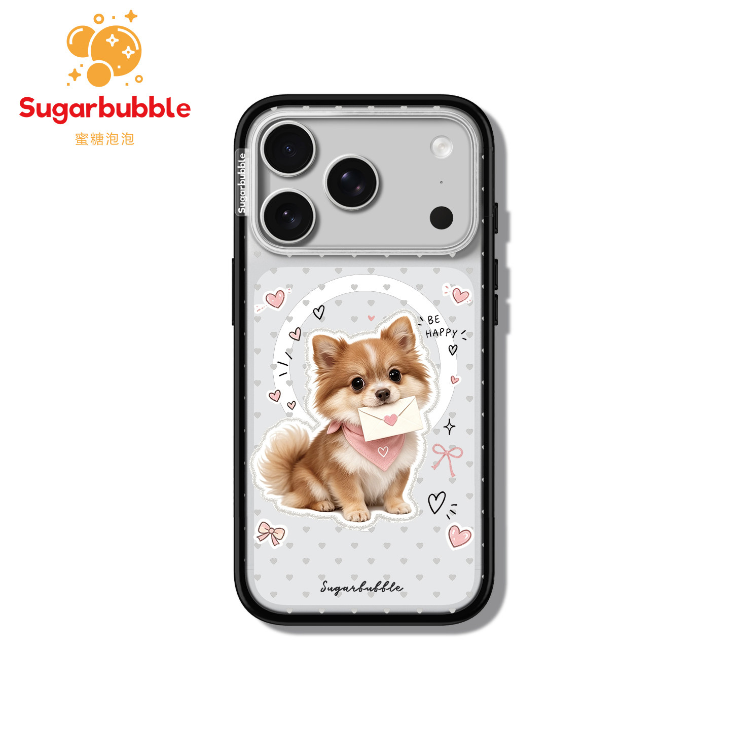 【Sugarbubble】蜜糖泡泡狗狗的来信手机壳Magsafe贝贝壳适用于苹果iPhone18promax/18pro/17/16可爱创意ins