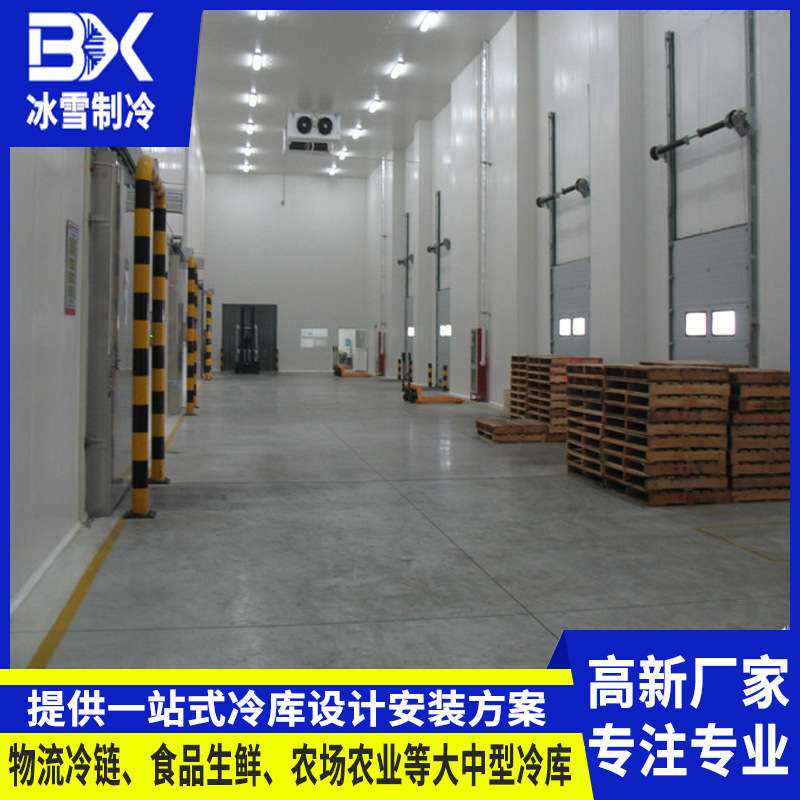 冰雪冷库全套设备 大小型水果蔬菜海鲜保鲜库 水产品速冻冷冻设备