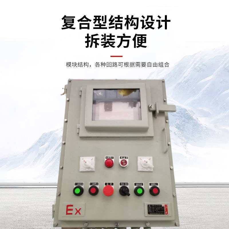 防爆照明动力控制箱检修箱 配电控制柜 电源箱 新黎明防爆配电箱